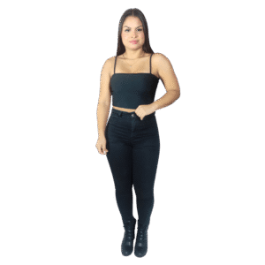 Cropped Feminino Alça Fina