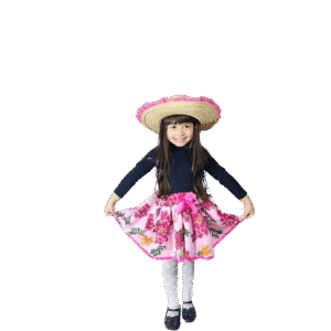 Saia Floral Infantil