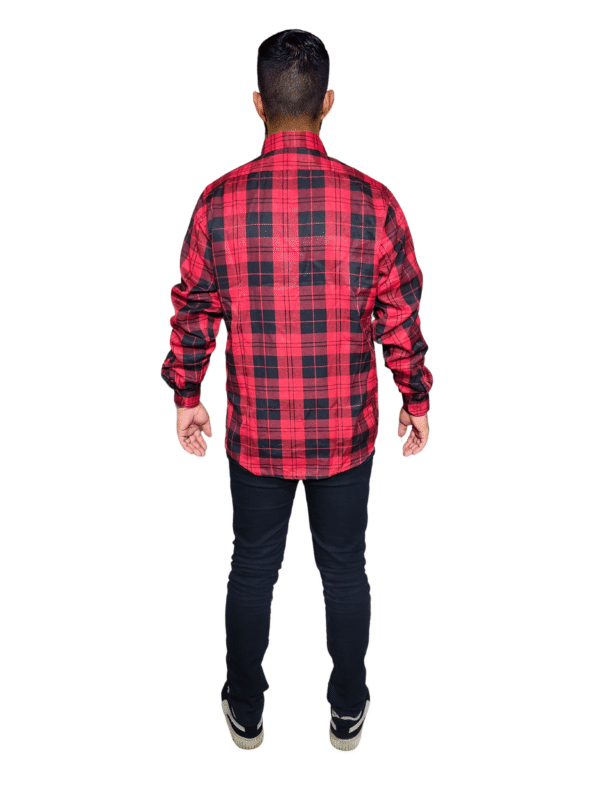Camisa Xadrez Masculina Manga Comprida - Image 2